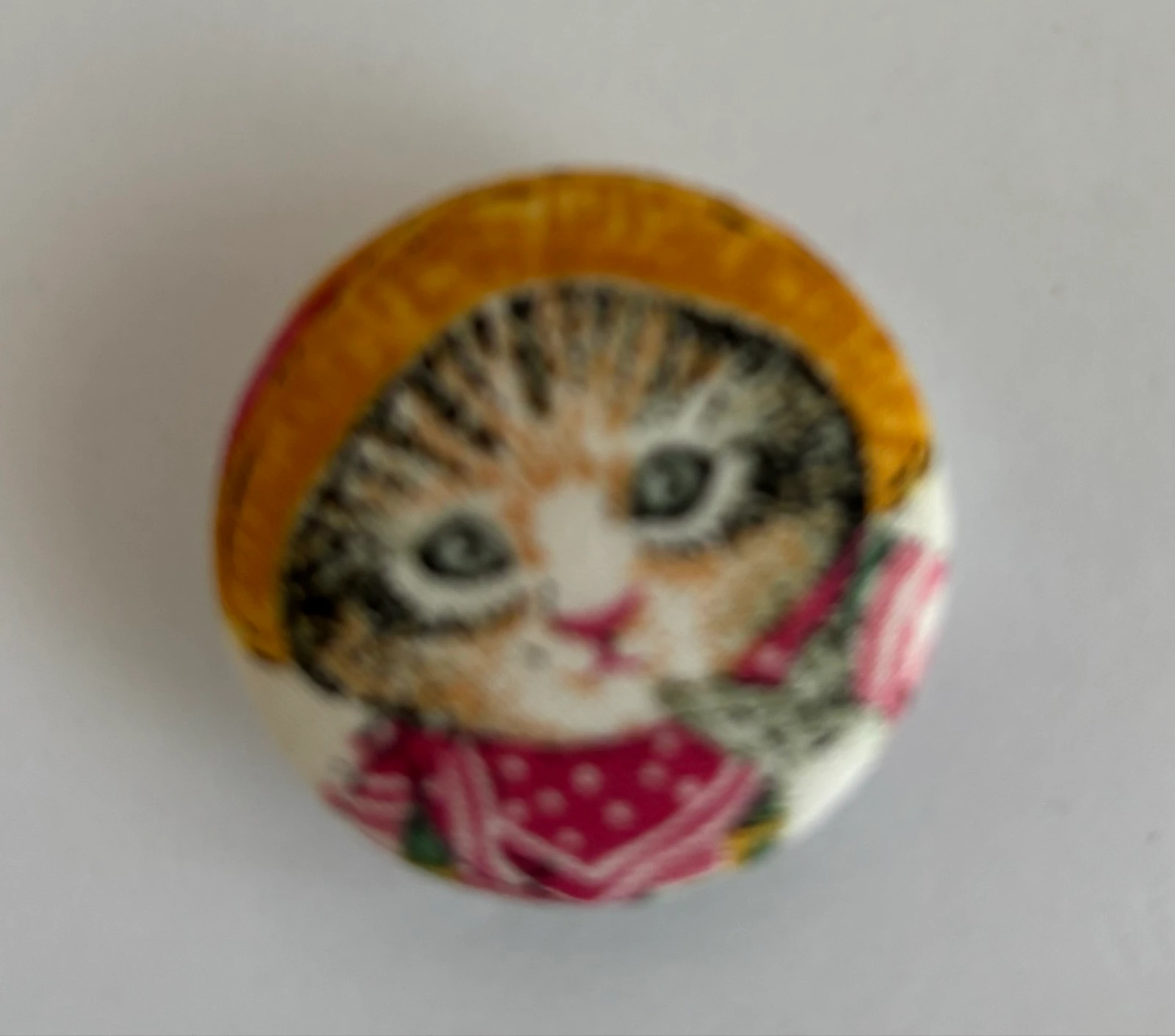 Fabric-covered buttons – photo 3